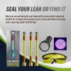 imageLeak Saver Direct Inject UV  Refrigerant Leak Sealer with Added UV Dye to Detect Large Leaks  for AC Refrigeration and Automotive Systems Up to 5 Tons  Compatible with All Refrigerants6 Pack