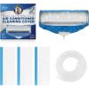 imageMini Split Cleaning Bag  360 Waterproof Design  Fits Systems 27in  39in Long  Mini Split Cleaning Kit Includes Overspray Guards and Drain HoseSmall For Systems 27in  35in