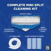 imageMini Split Cleaning Bag  360 Waterproof Design  Fits Systems 27in  39in Long  Mini Split Cleaning Kit Includes Overspray Guards and Drain HoseSmall For Systems 27in  35in