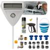 imageHVAC Guys Complete Mini Split Cleaning Kit  Mini Split Coil Cleaner Kit Includes 360 Degree Mini Split Cleaning Bag Bucket Spray Nozzle Coil Cleaner FaucetHose AdapterComplete Kit