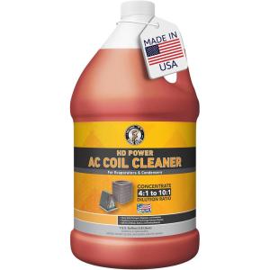 imageLeak Saver AC Coil Cleaner for All Condensers ampamp Evaporators  No Rinse Evaporator Coil Cleaner  41 to 101 Dilution Ratio  1 Gallon128 Fl Oz Pack of 1