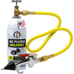 imageLeak Saver AC Flush Solvent Kit  Pressurized AC Flush Kit Solvent for Cleaning HVAC Line Set and Any RefrigerantBased SystemsStarter Kit