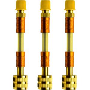 imageLeak Saver Direct Inject AC Leak Sealer  AC Stop Leak for Most HVAC Systems Up to 5 Tons  Works with All Systems ampamp AC Refrigerants  Made in The USA3 Pack