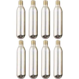 imageLeak Saver  Leak Shot Refrigerant Grade CO2 Refill Cartridges 8 Pack  Refill for The Leak Shot HVAC Kit Sold Separately  for AC ampamp Refrigeration Systems  USA Made8 Pack